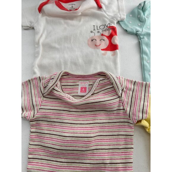 Baby Girls Assorted One piece & Shorts Bundle - Sizes 6M Cotton Blend 15 Piece - Picture 6 of 16